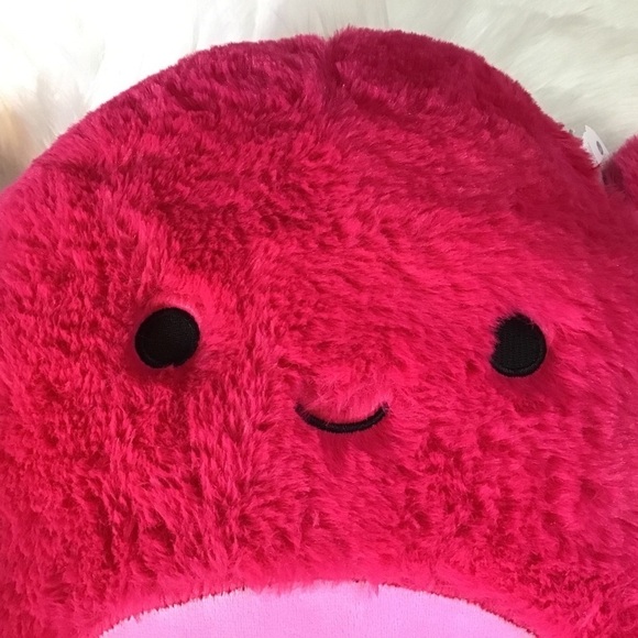 New Squishmallows Cyra Crab 12” Fuzzamallow Walmart Exclusive PinkMul… - Picture 2 of 8